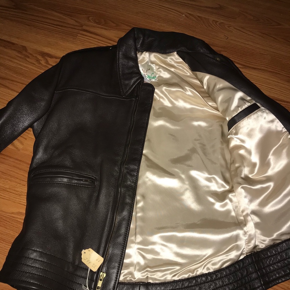 Vintage Brown Leather jacket